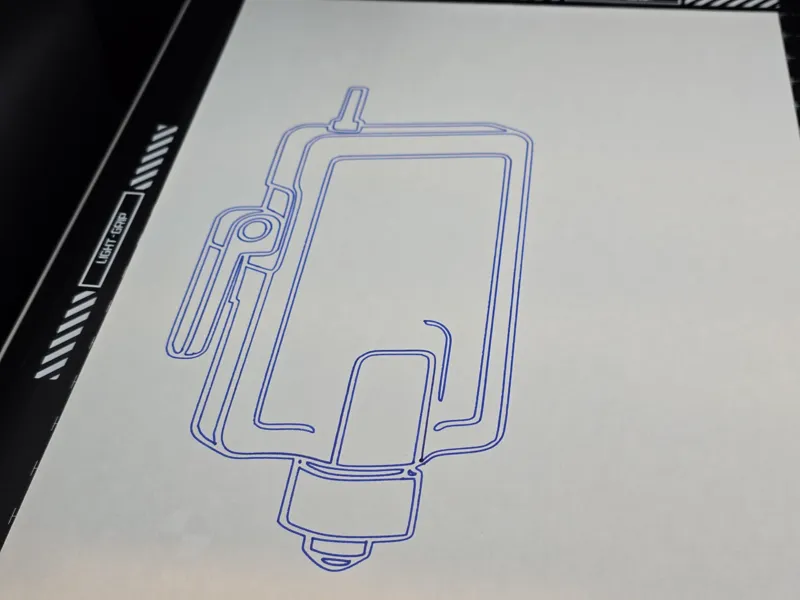 Cutting Module Drawing Bambu Art