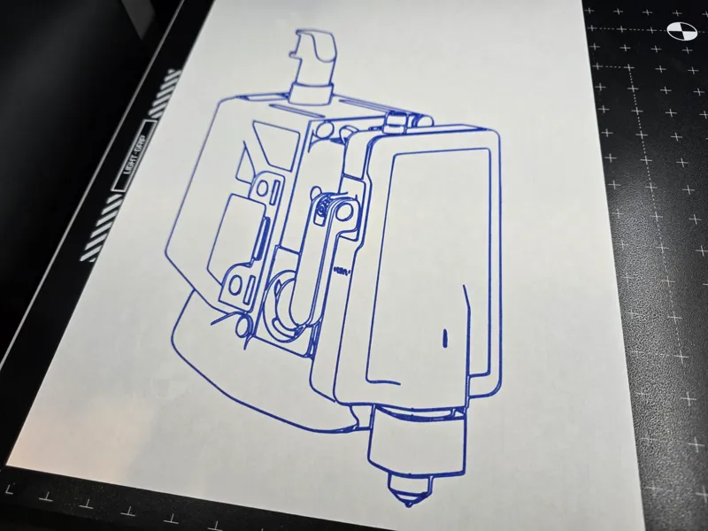 Cutting Module Drawing Full Toolhead