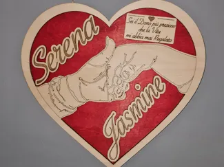 Quadro mamma e figlia