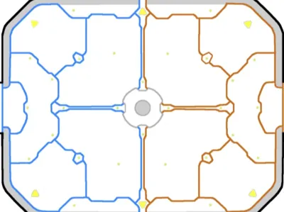 Rocket Leauge Field Layout