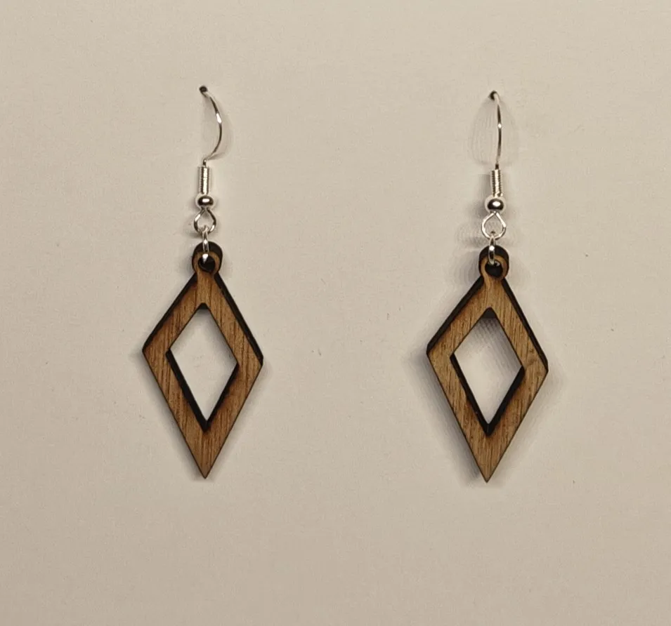 Modern minimalist earring set 3 view 4