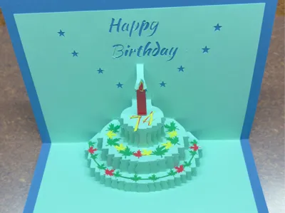 Birthday Cake Card