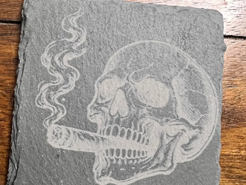 Smoking Skull
