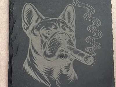 Smoking Frenchie - The Dog House Collection