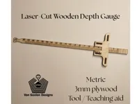 Laser cut 3mm plywood
