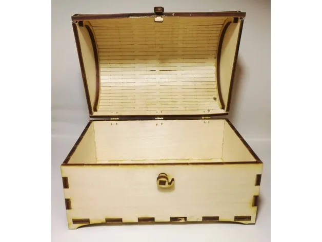 Treasure Chest laser cut