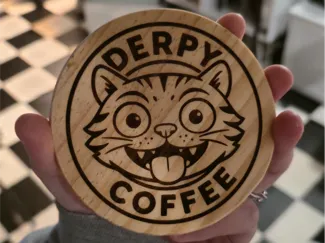 Kpop Derpy coaster