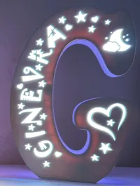 Lamp a lettera G