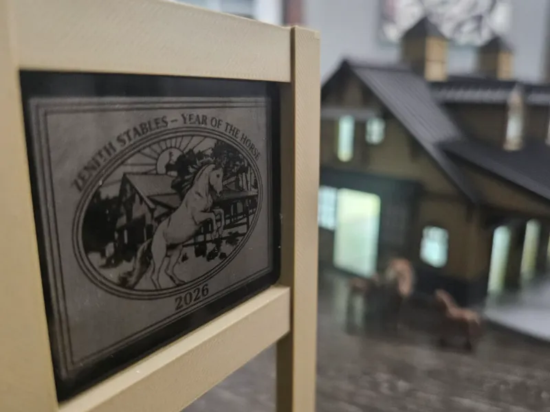 Zenith Stables - 2026 Year of the Horse sign
