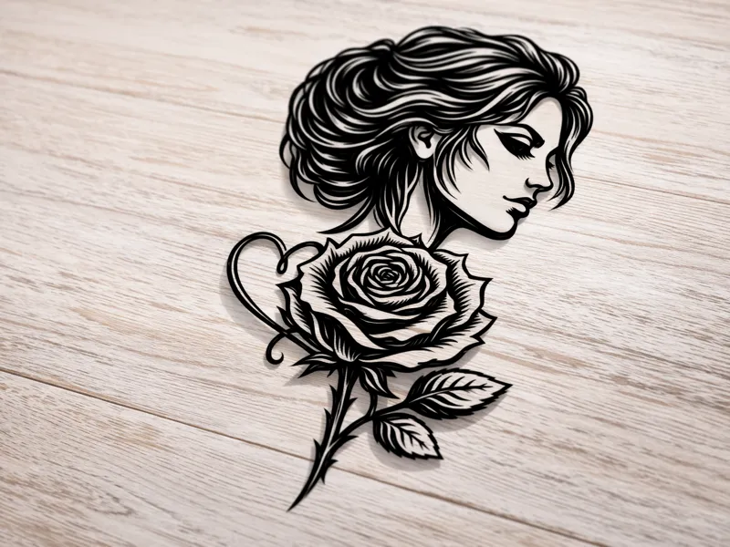 Elegant silhouette.