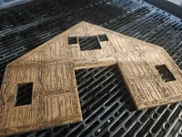Zenith Stables - Interior Wall Beams (Laser)