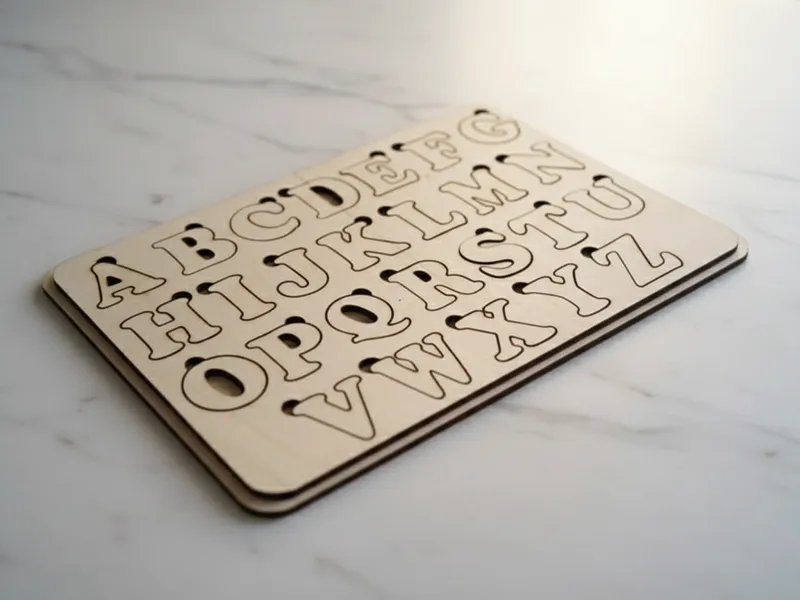 Puzzle Alfabeto Gioco Educativo