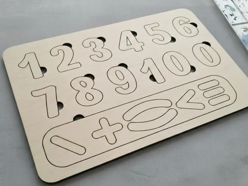 Puzzle Numerico educativo