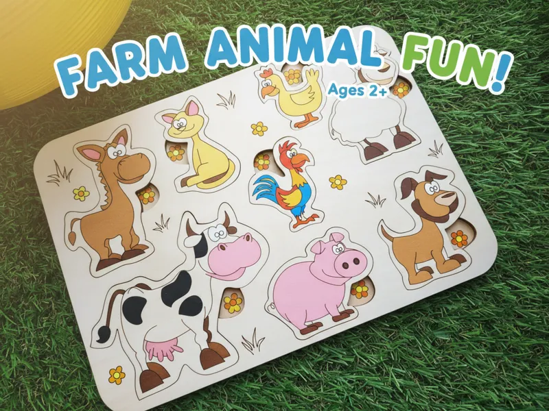 Farm Animal fun educativi