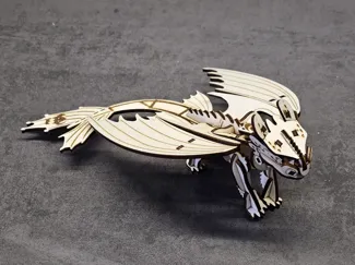 Cartoon Toothless Dragon