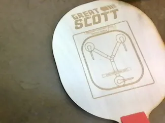 Ping pong paddle