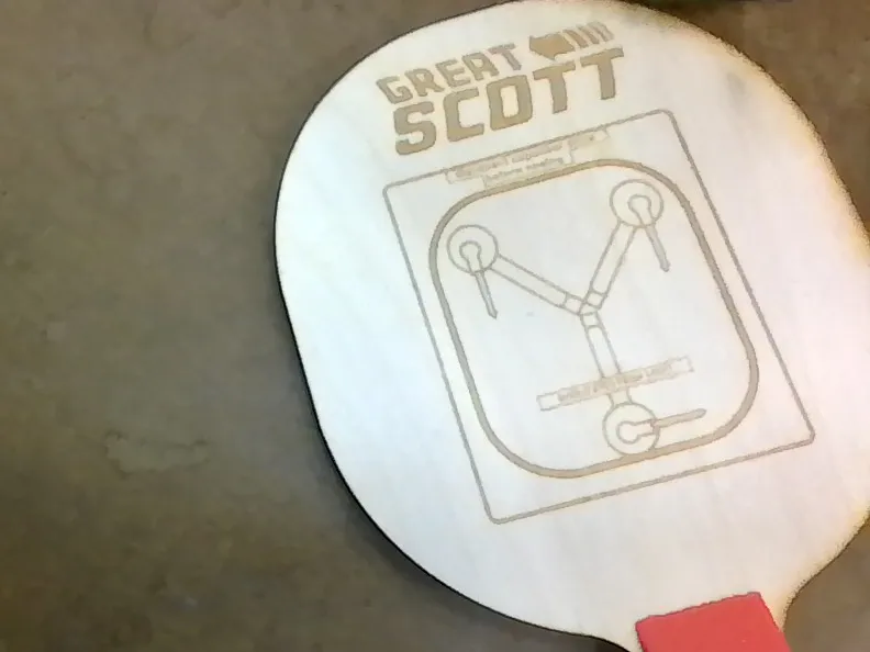 Ping pong paddle