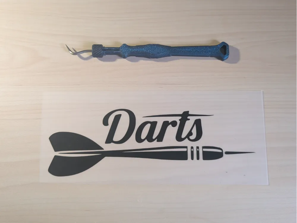 Dart Line Sticker Dart Sticker - Free 3D Print Model - MakerWorld