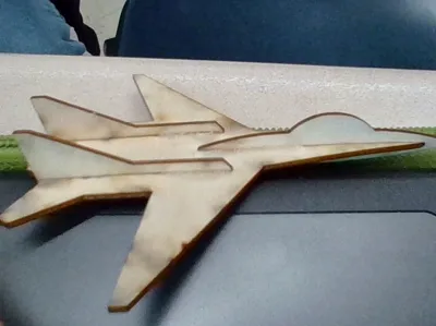 Generic Fighter Jet (assembly and glue required)