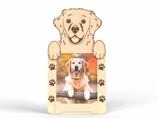 Golden Retriever - Cornice Portafoto
