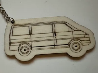 T4 Transporter facelift keychain