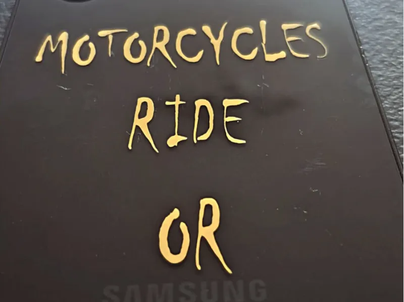 Motorcycles ride or die
