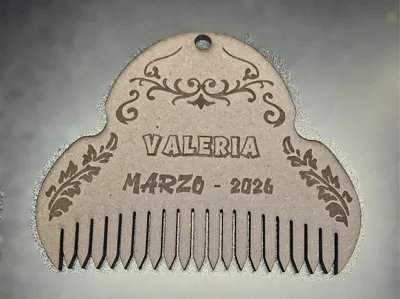 Valencia comb your name and date