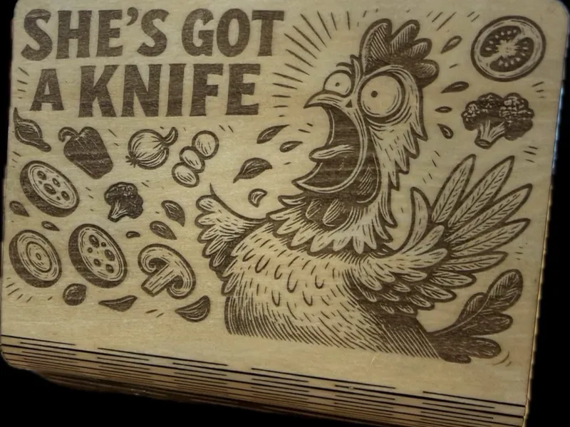 Shes Got a Knife!