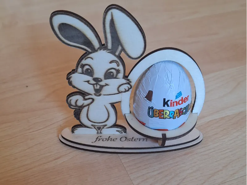Osterhase Für Überraschungs Ei