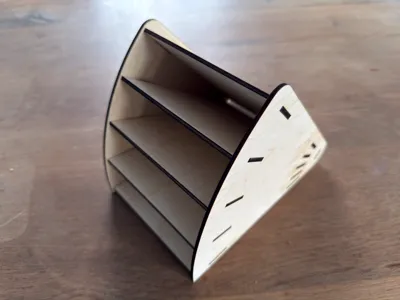 Organizing fan