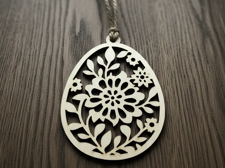 Osterei Deko Filigree Easter Egg Ornament Mandala