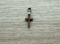 Laser 15mm Cross Pendant