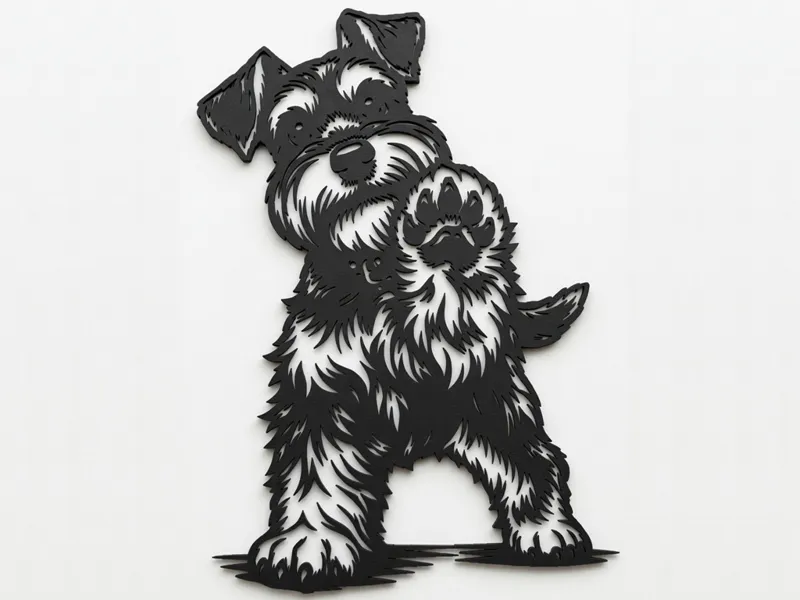 Cute schnauzer