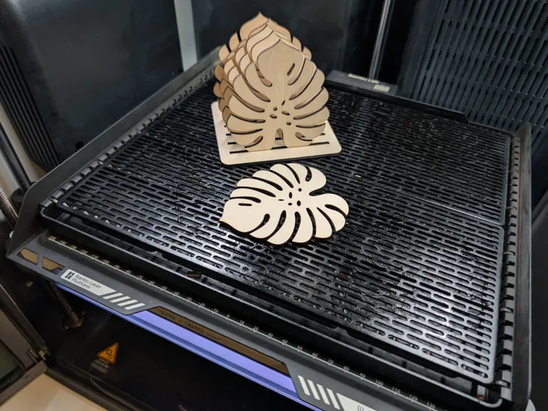 Monstera Leaf Coaster