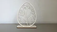 Uovo floreale