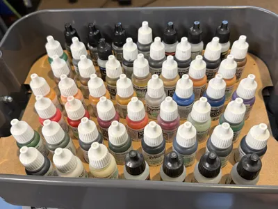 IKEA Raskog Insert for Vallejo Paints