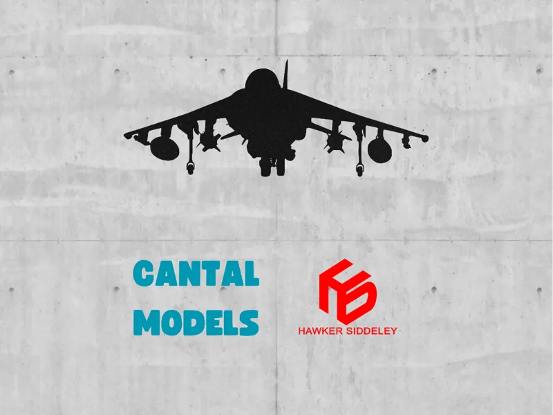 ✐ HARRIER JUMP JET #2 | 2D WALL ART