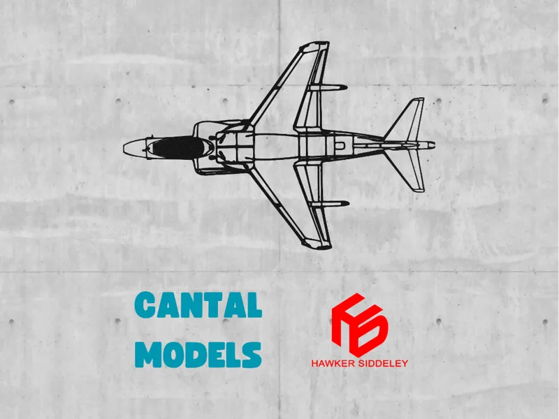 ✐ HARRIER JUMP JET #4 | 2D WALL ART