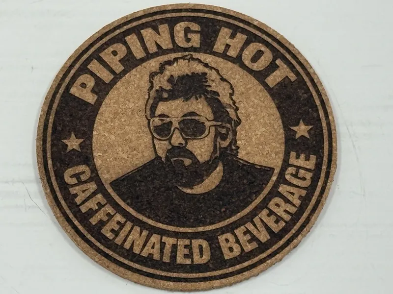 Adam The Woo Caffeinated Beverage Coaster