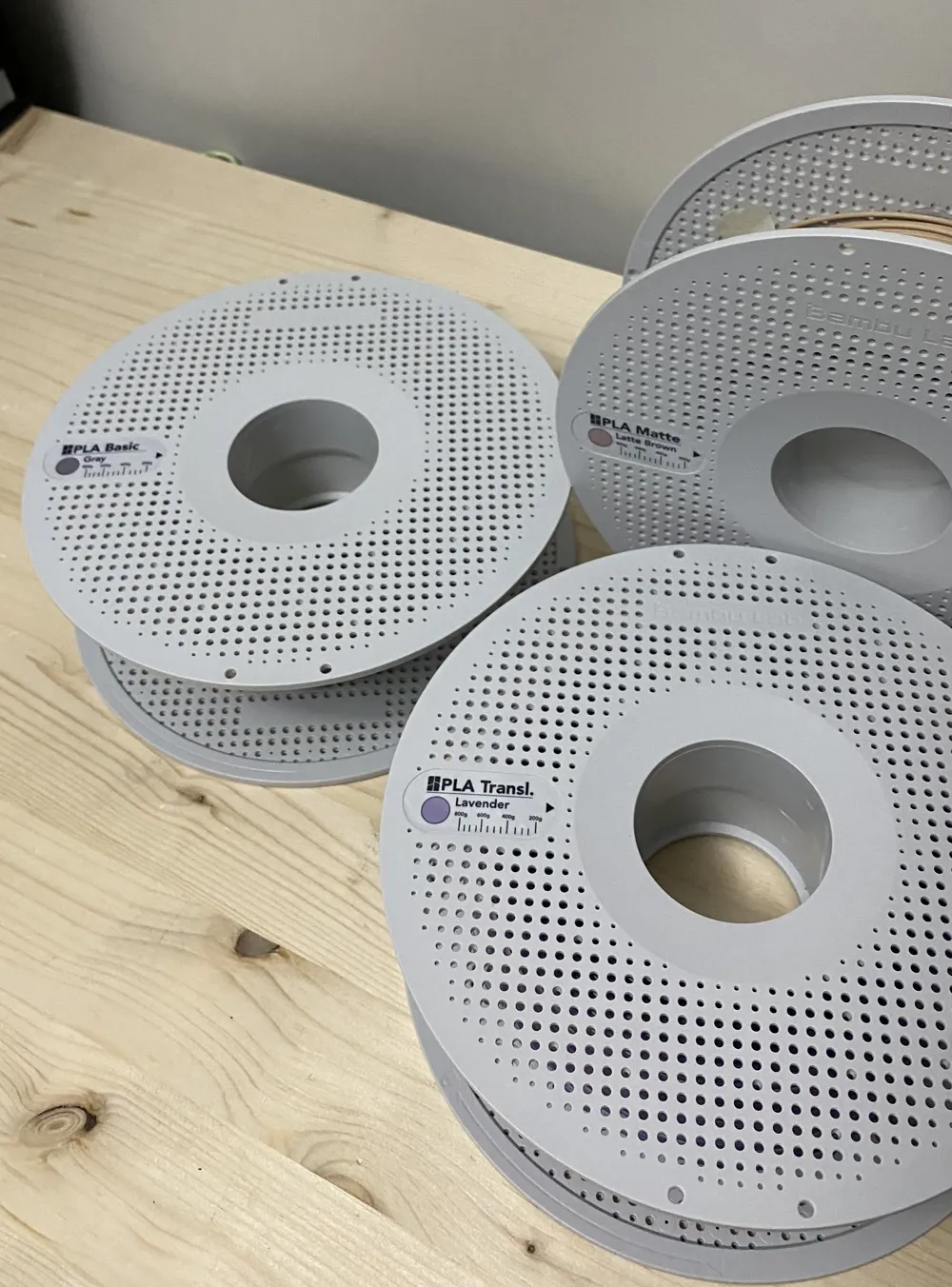 Bambu Spool Sticker with colorr name - Free 3D Print Model - MakerWorld