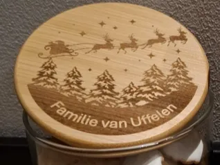 Christmas lid / coaster