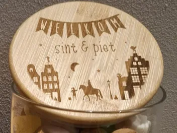 Sint & piet Coaster / lid