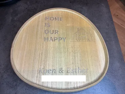 Housewarming gift Platter