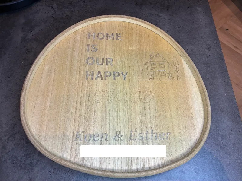 Housewarming gift Platter