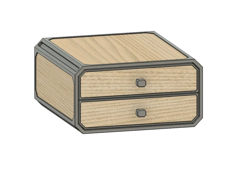 Panels for 2 Drawer Desk Organizer