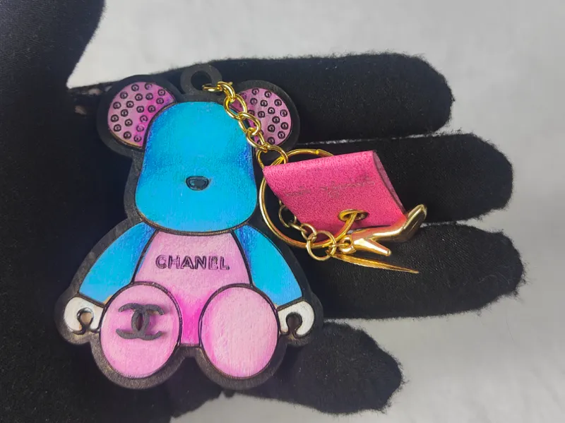 Topolino portachiavi chanel