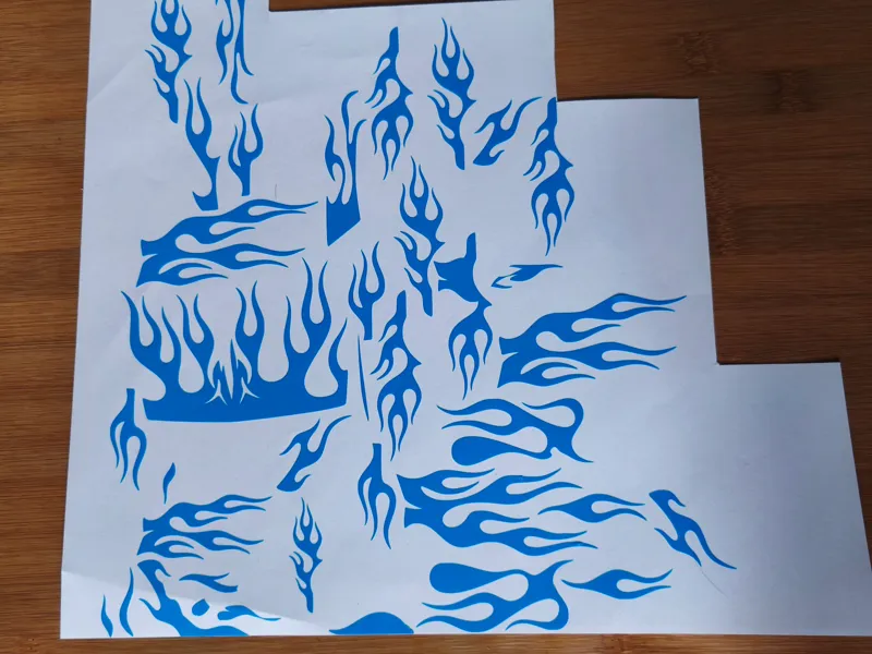 divers flames