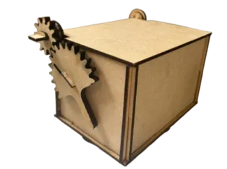 GearBox Chest – Laser Cut Storage Box