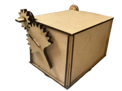 GearBox Chest – Laser Cut Storage Box