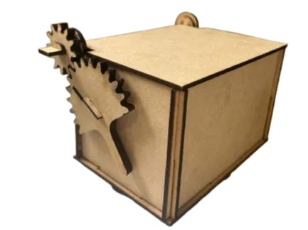GearBox Chest – Laser Cut Storage Box